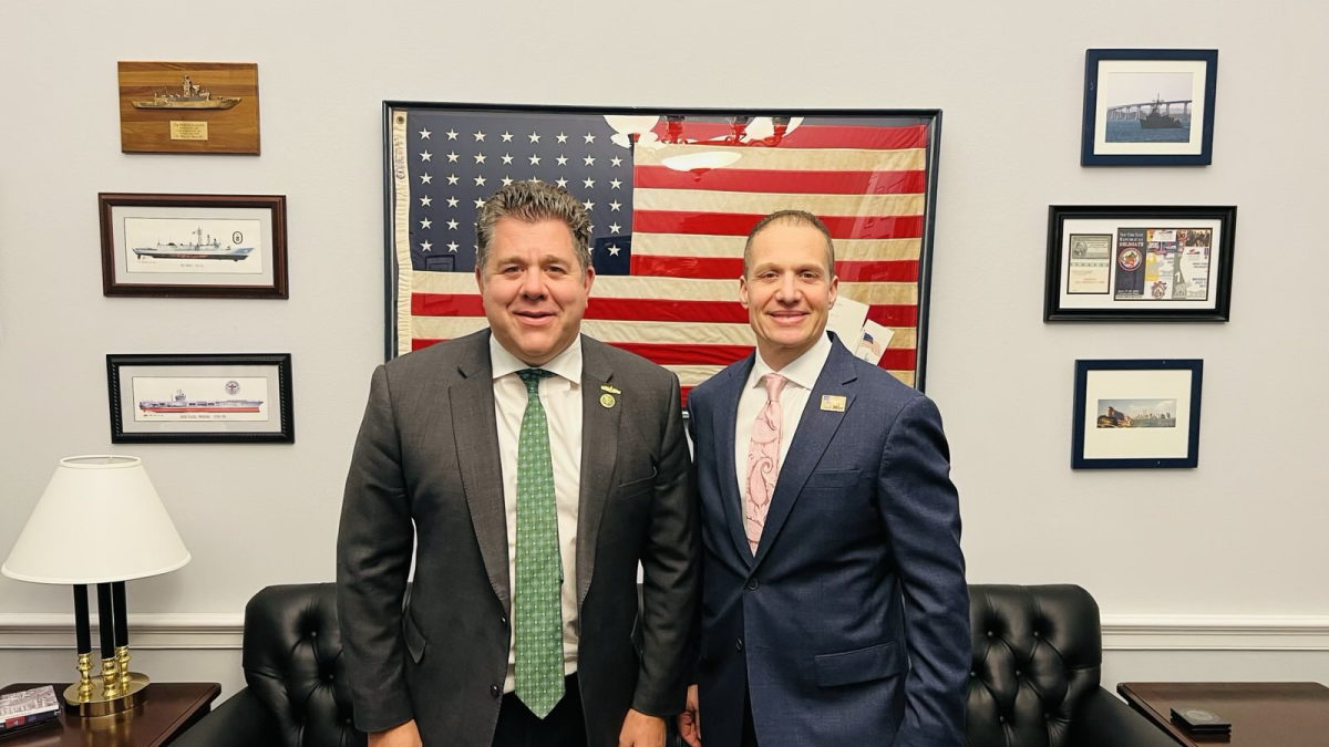 Nick LaLota Lou Civello Suffolk County PBA